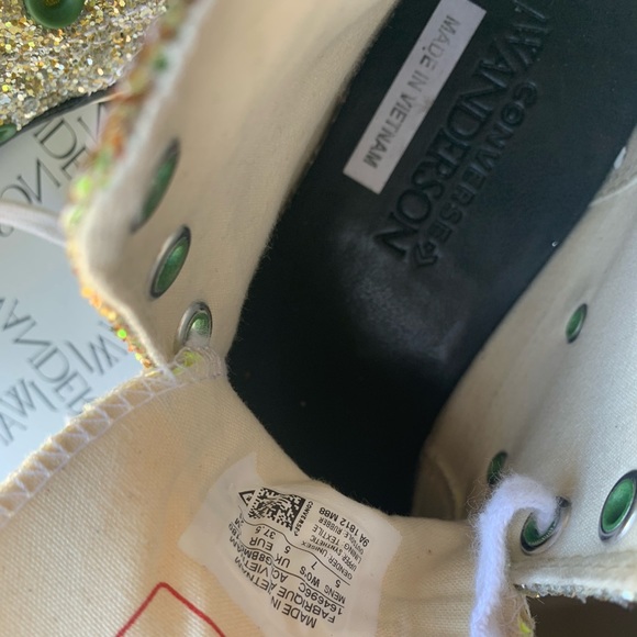 Limited Edition Neon Green JW Alexander Converse - Picture 3 of 5